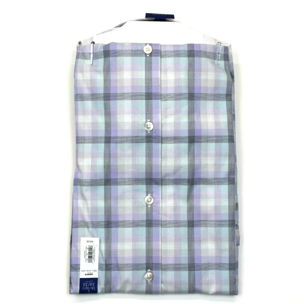 Apt. 9 Slim-Fit Dress Shirt - L 16-16.5, 34/35 - Picture 2 of 3